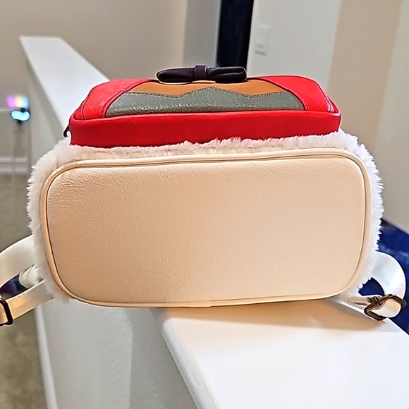 NWT Loungefly Disney Alice in Wonderland White Rabbit Mini Backpack - Picture 7 of 8